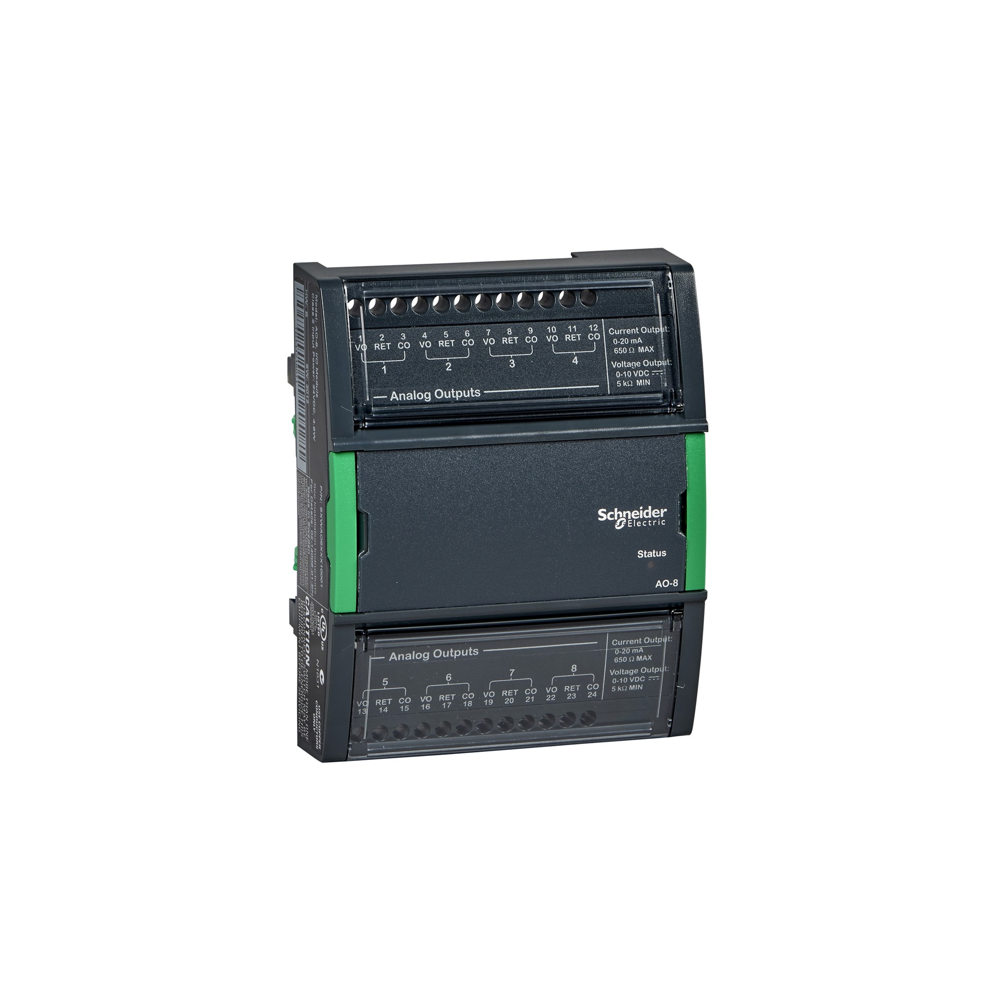 Modulo Sxw 8 Salida Analoga (0-10VDC/ 0-20mA) SXWAO8XXX10001 — Schneider Electric — Schneider Electric