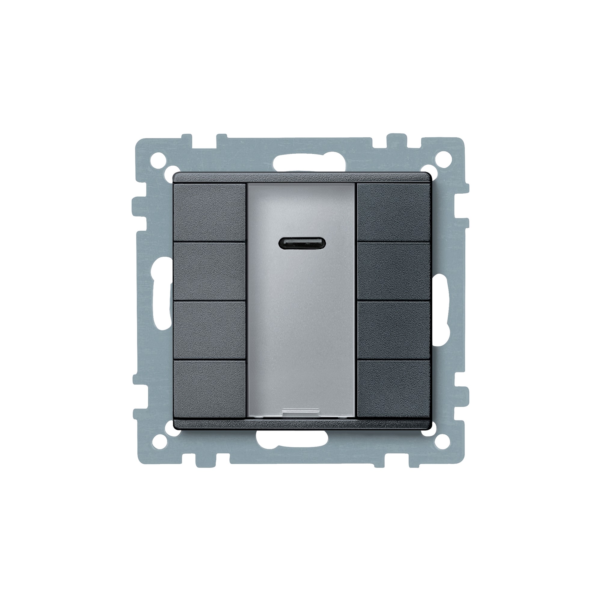 Pulsador 4 Ganchos Rcpt IR Antracita Sist M MTN627914 — Schneider Electric — Schneider Electric