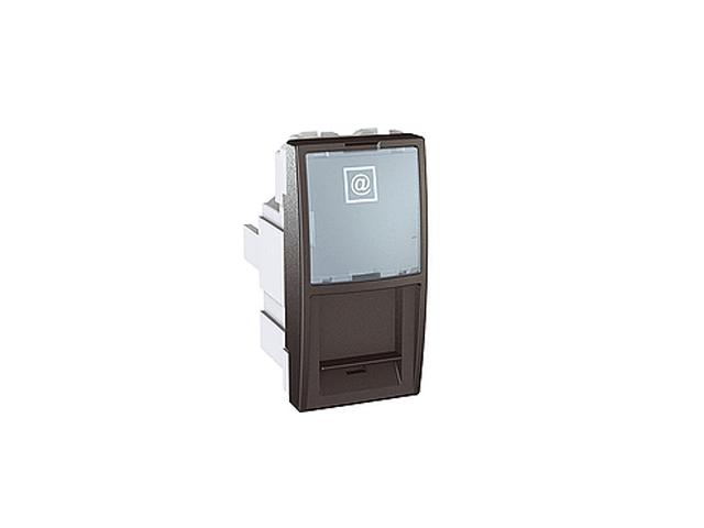 Toma de Datos RJ45 CAT6 2 Modulos, Grafito MGU3.414.12 — Schneider Electric — Schneider Electric