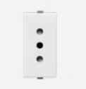 Toma Hembra Modular Blanco 10A S22 223001 — Sinthesi — Sinthesi