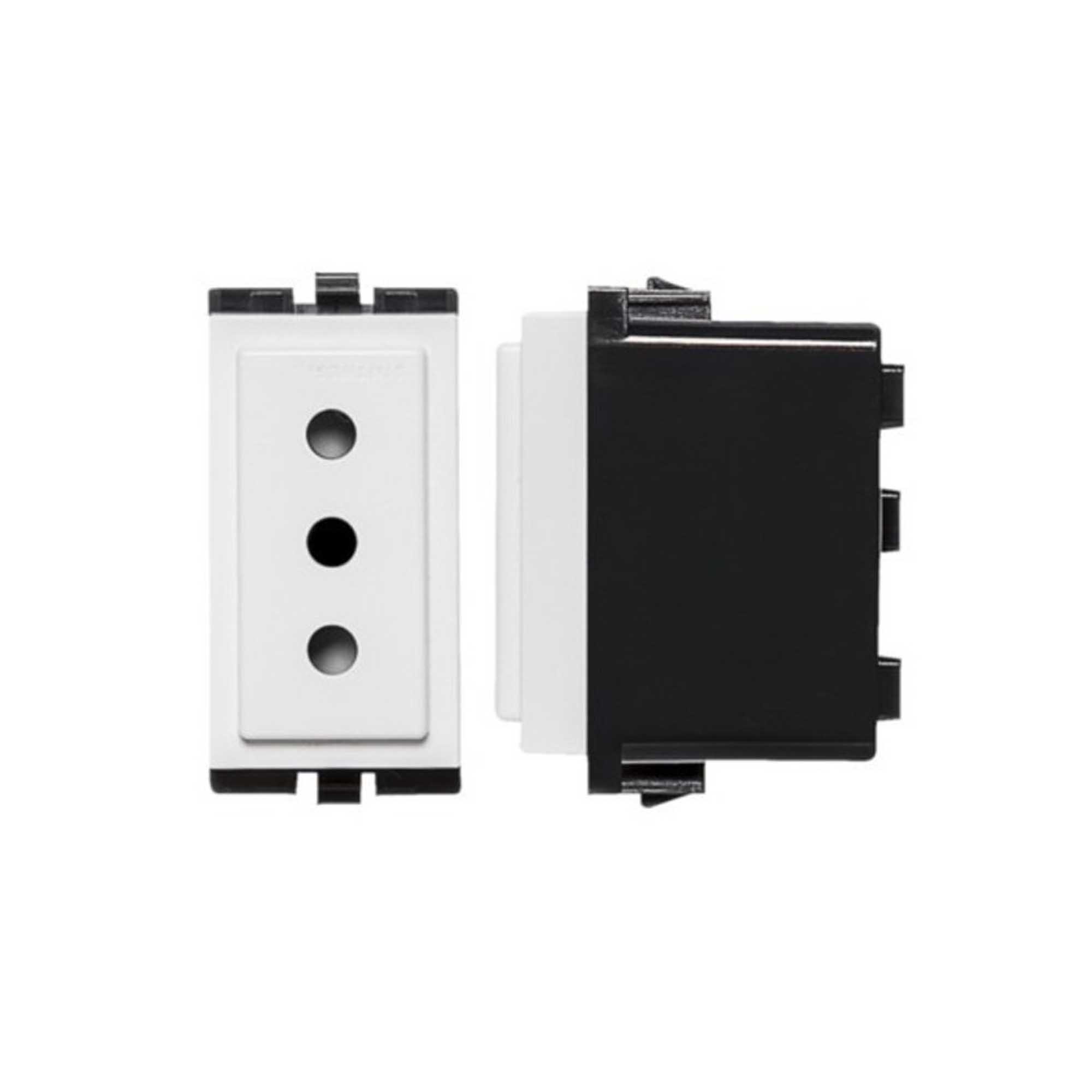Toma Hembra Modular Blanco 10A S17 173001 — Sinthesi — Sinthesi
