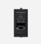 Toma Hembra Modular Noir RJ-45 CAT.6 S17 174106 — Sinthesi — Sinthesi