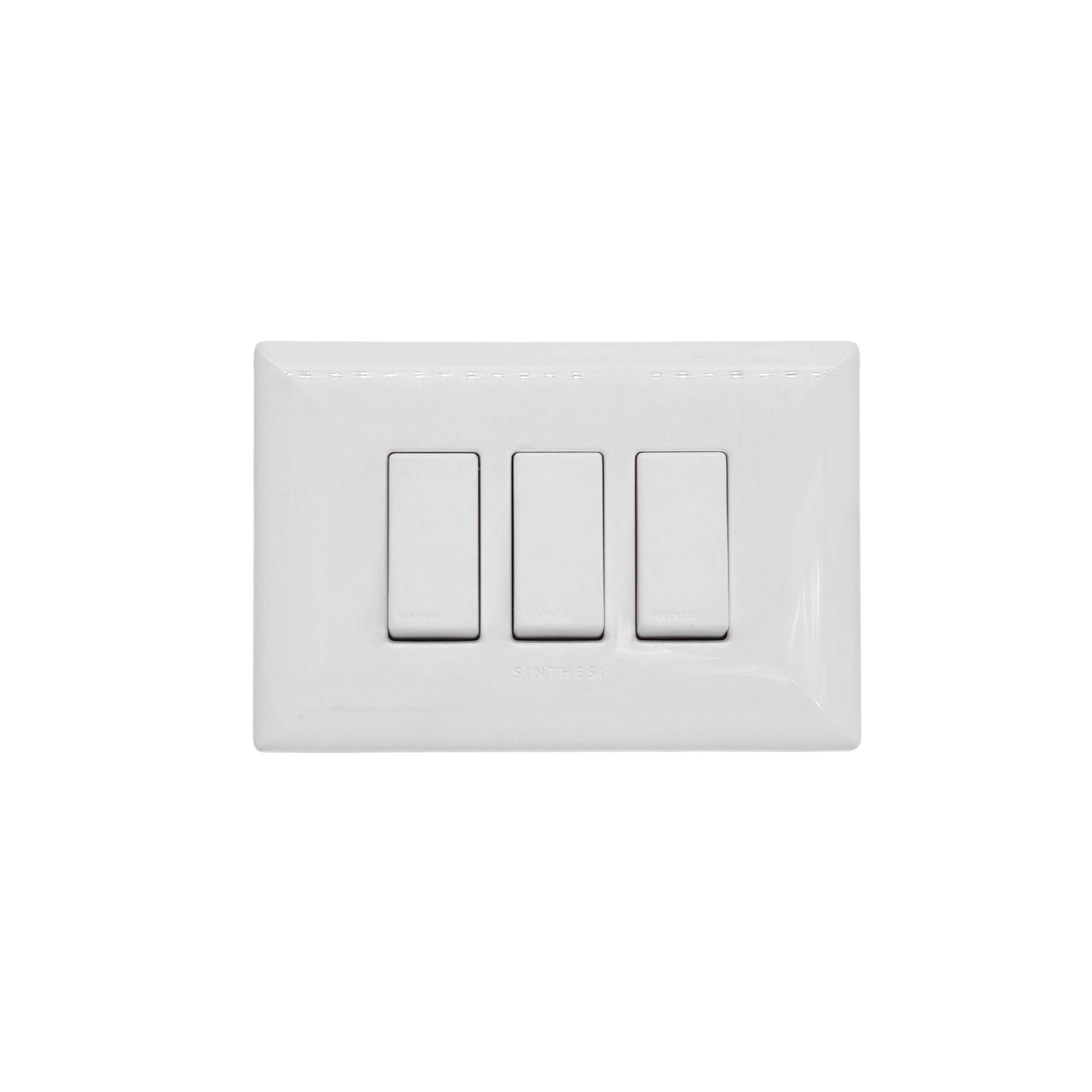 Interruptor Triple, 9/32 Armado S17 Blanco 1793201 — Sinthesi — Sinthesi