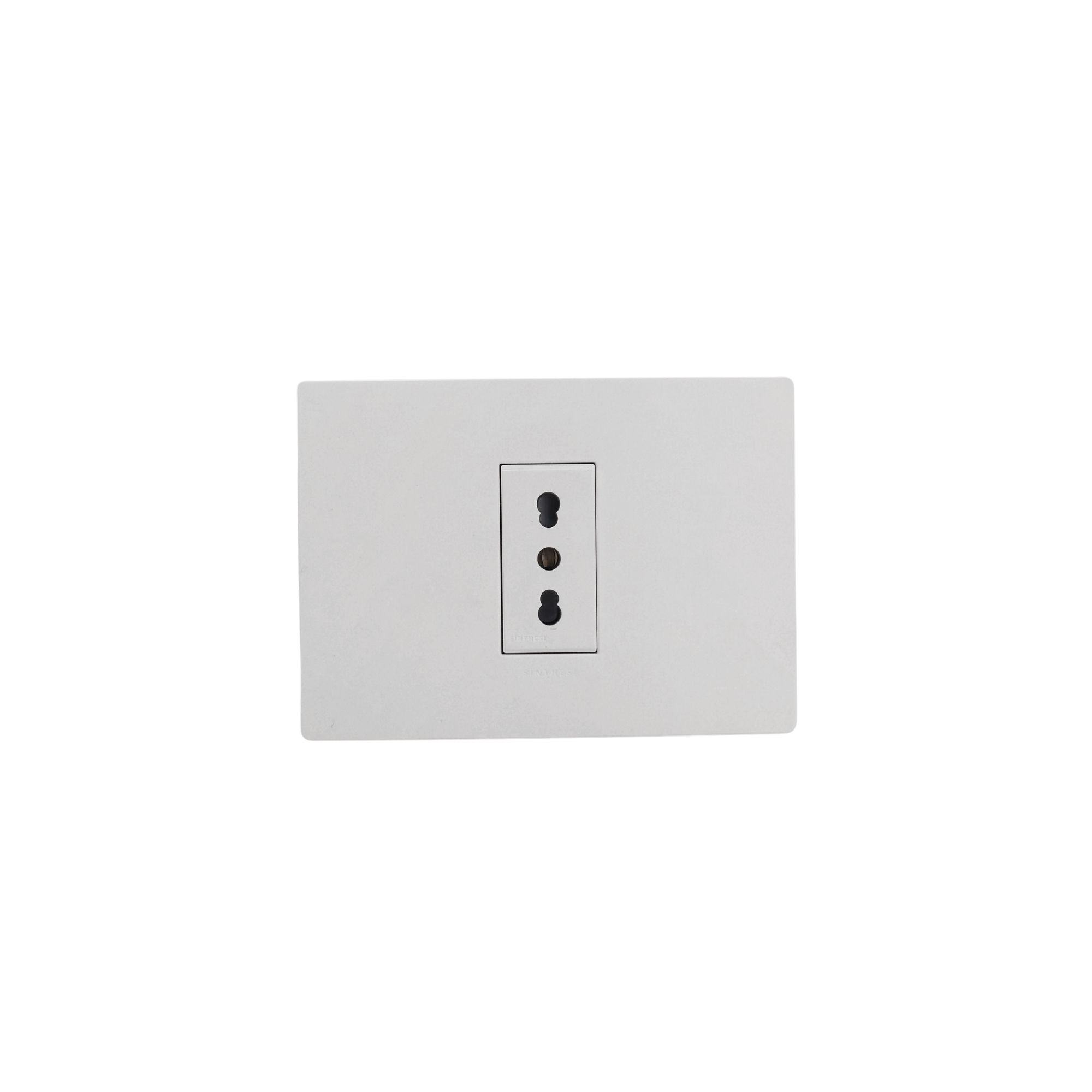 Enchufe 10/16A Simple Armado S32 Blanco Mate-blanco 3295447 — Sinthesi — Sinthesi