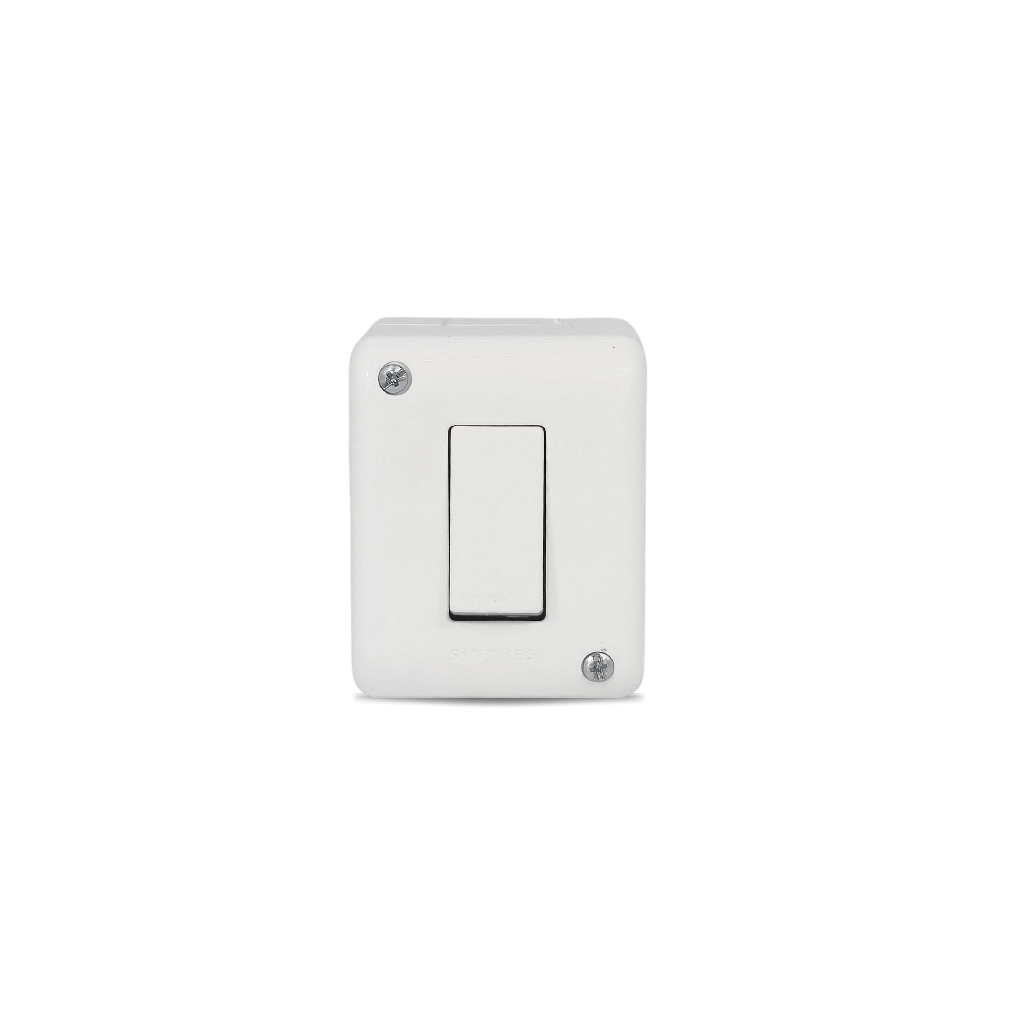 Casquete Pulsador Timbre Simple Armado S17 Blanco 1790501 — Sinthesi — Sinthesi