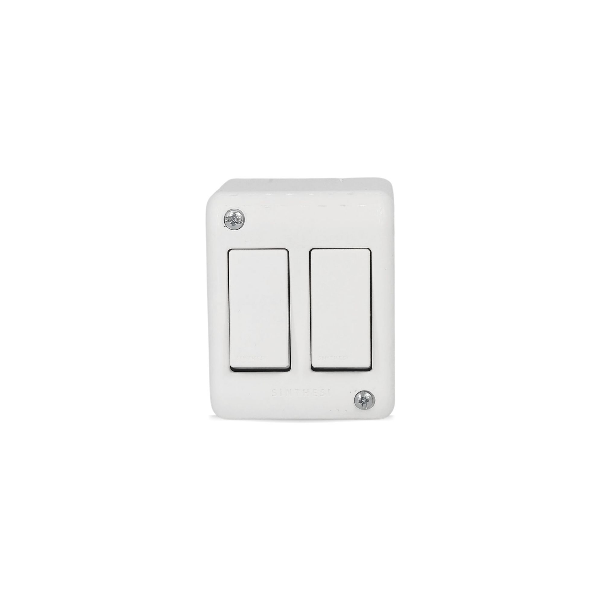 Casquete Interruptor 9/15 Doble Armado S17 Blanco 1790201 — Sinthesi — Sinthesi