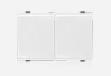 Interruptor Modular Teclon Blanco 9/24 1.5 Módulos S22 222301 — Sinthesi — Sinthesi