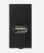 Cargador USB Modular 1A 5V Noir S22 224706 — Sinthesi — Sinthesi