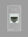 Toma Hembra Modular RJ45 CAT5E Plata S44 444112 — Sinthesi — Sinthesi