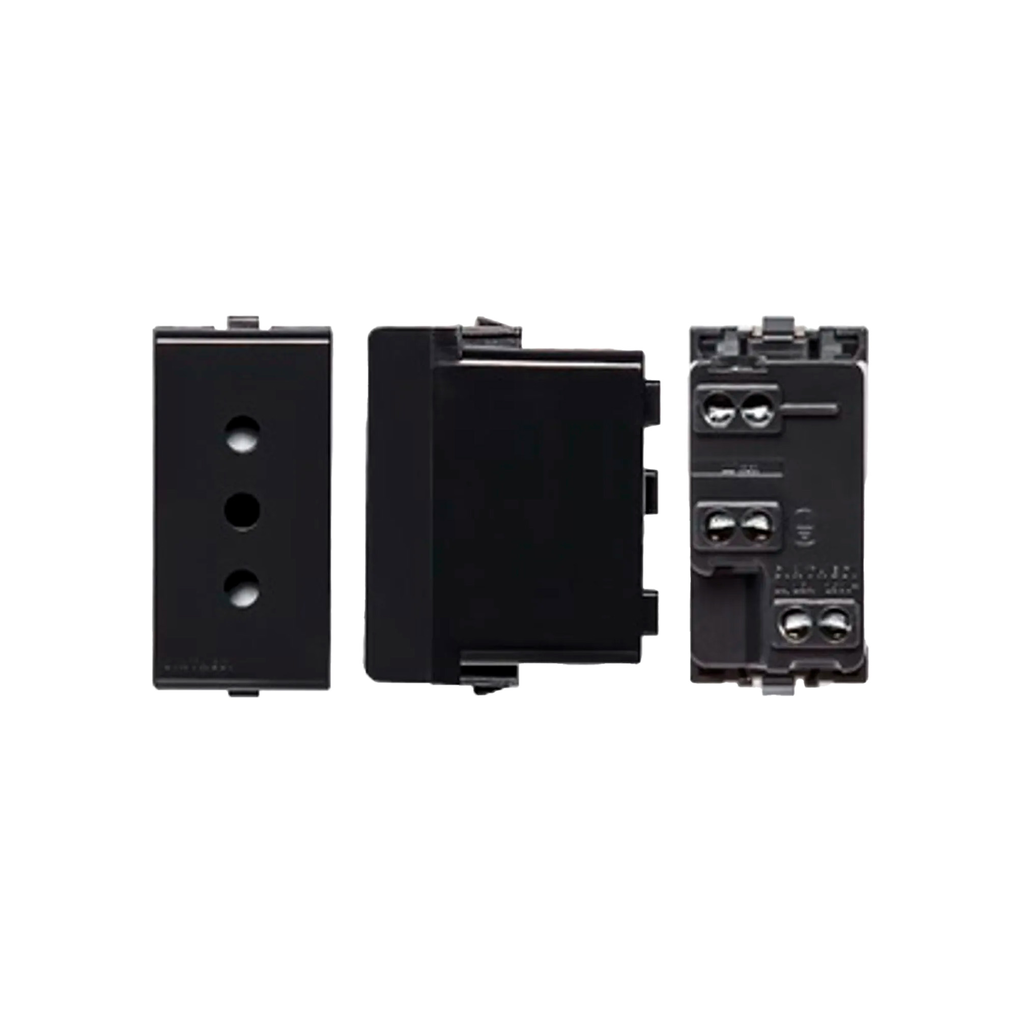 Toma Hembra Modular Noir 10A S22 223006 — Sinthesi — Sinthesi