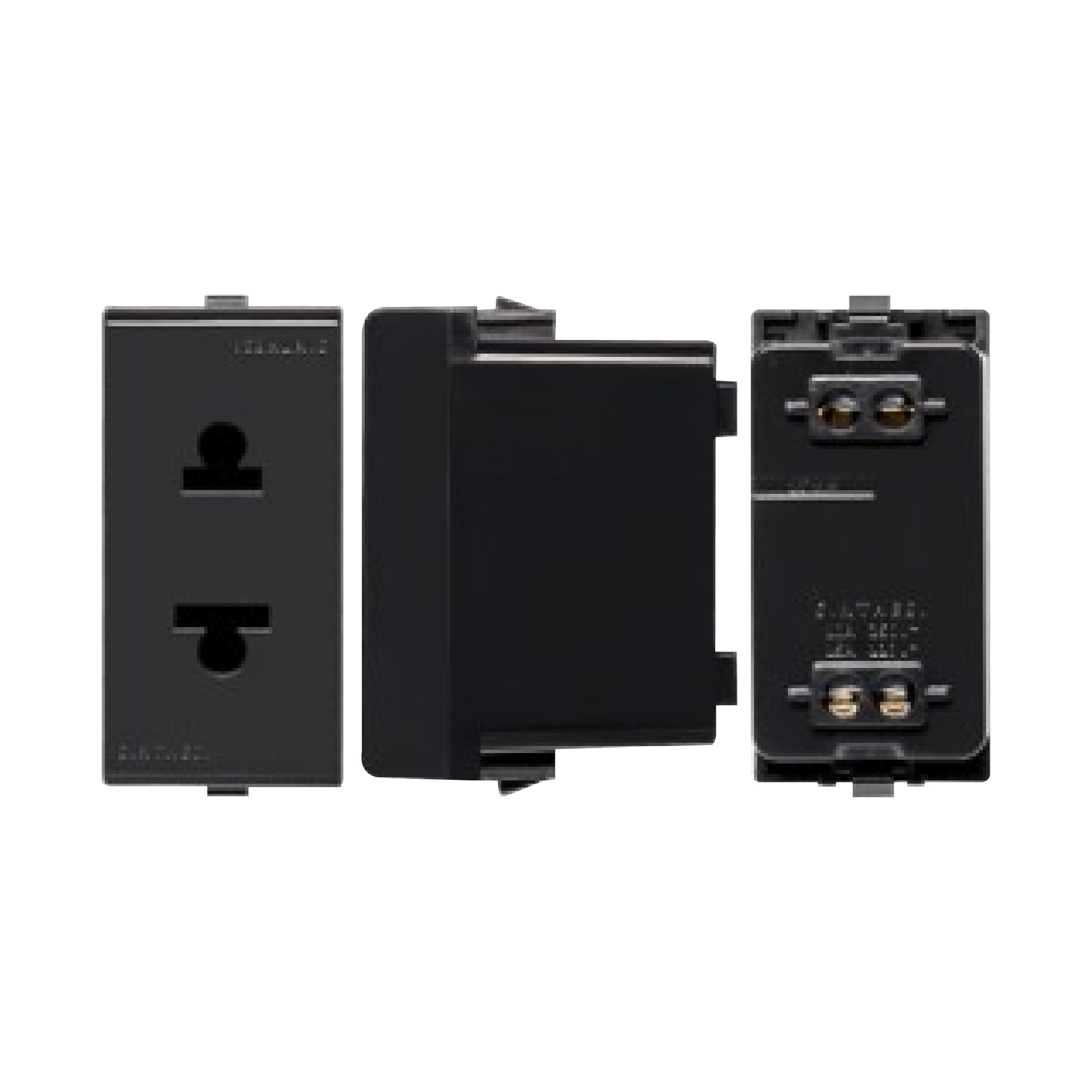 Toma Hembra Modular Noir Euroam 15A S22 223206 — Sinthesi — Sinthesi