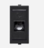 Toma Hembra Modular Noir RJ-11 S17 174006 — Sinthesi — Sinthesi