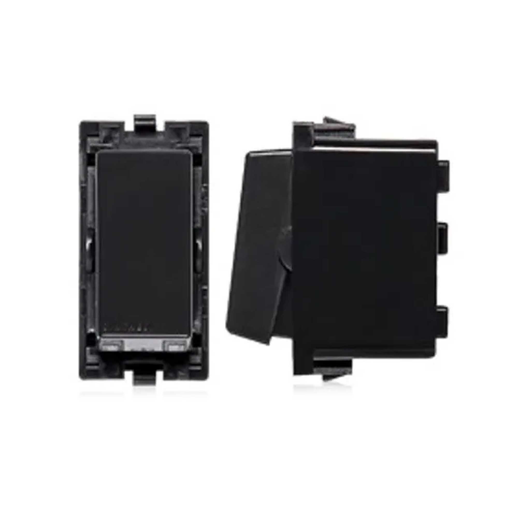 Interruptor Modular Noir 9/12 16A 25V S17 172006 — Sinthesi — Sinthesi
