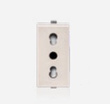 Toma Hembra Modular Beige Bipaso 10/16A S22 223102 — Sinthesi — Sinthesi
