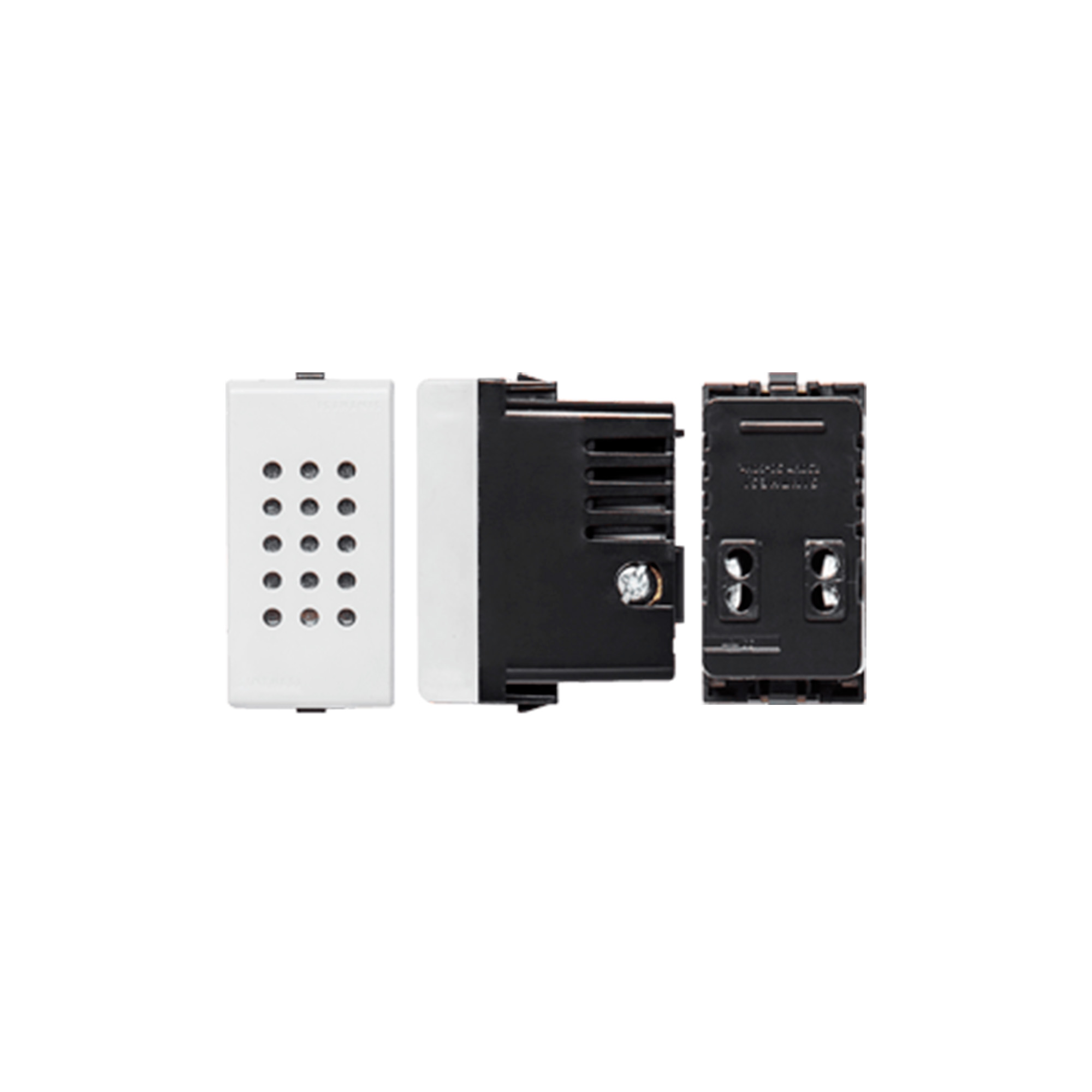 Chicharra Modular Blanco 250V S22 224301 — Sinthesi — Sinthesi