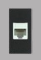 Toma Hembra Modular RJ45 CAT6 Carbon S44 444610 — Sinthesi — Sinthesi