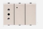 Hembra Módulo 10A 250V 2P+T Wifi 2.4GHZ S22 Beige Smartswitch 225502 — Sinthesi — Sinthesi