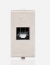 Toma Hembra Modular Beige RJ-11 S22 224002 — Sinthesi — Sinthesi