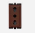 Toma Hembra Modular Cafe Bipaso 10/16A S17 173103 — Sinthesi — Sinthesi