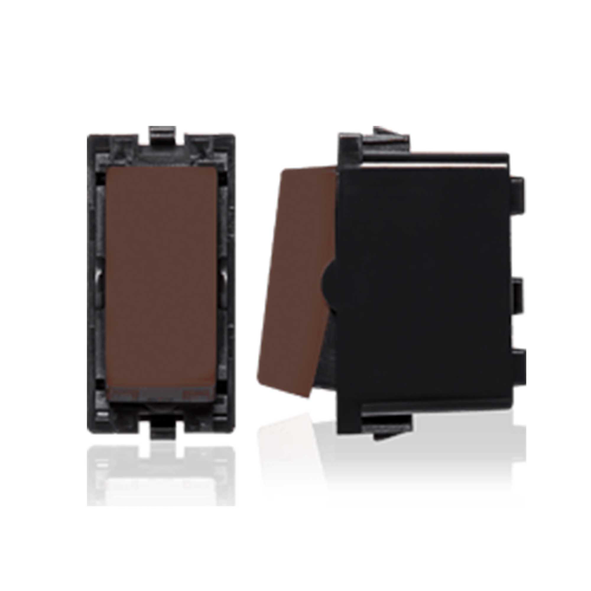 Interruptor Modular Café 9/12 16A 25V S17 172003  Sinthesi — Sinthesi