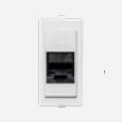 Toma Hembra Modular Blanco RJ-45 CAT.5 S17 174101 — Sinthesi — Sinthesi