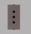 Toma Hembra Modular 10A 2P+T Piedra S44 443011 — Sinthesi — Sinthesi