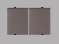 Interruptor Modular Teclon 9/24 1,5 Módulos 16A 250V Piedra S44(PAR) 442311 — Sinthesi — Sinthesi