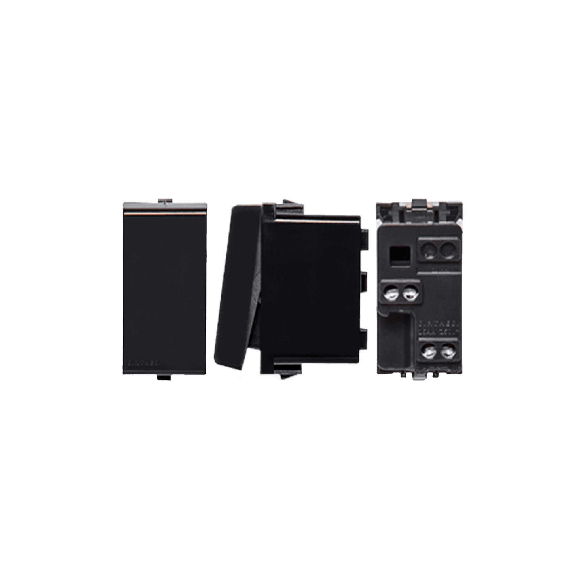 Pulsador Modular Noir 16A S22 222506 — Sinthesi — Sinthesi