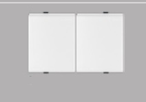 Interruptor Modular Teclon 9/24 1,5 Módulos 16A 250V Magnesio S44(PAR) 442314 — Sinthesi — Sinthesi