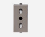 Toma Hembra Modular Grey Bipaso 10/16A S22 223103 — Sinthesi — Sinthesi