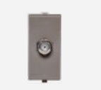 Toma Hembra Modular Grey TV Coax S22 224203 — Sinthesi — Sinthesi