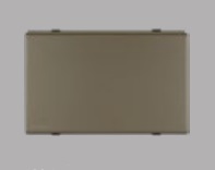 Interruptor Modular Teclon 9/24 3 Módulos 16A 250V Arena S44 442413 — Sinthesi — Sinthesi