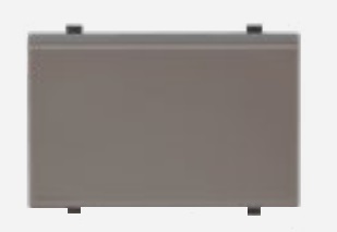 Interruptor Modular Teclon Gris 9/12 16A 25V S22 222103 — Sinthesi — Sinthesi