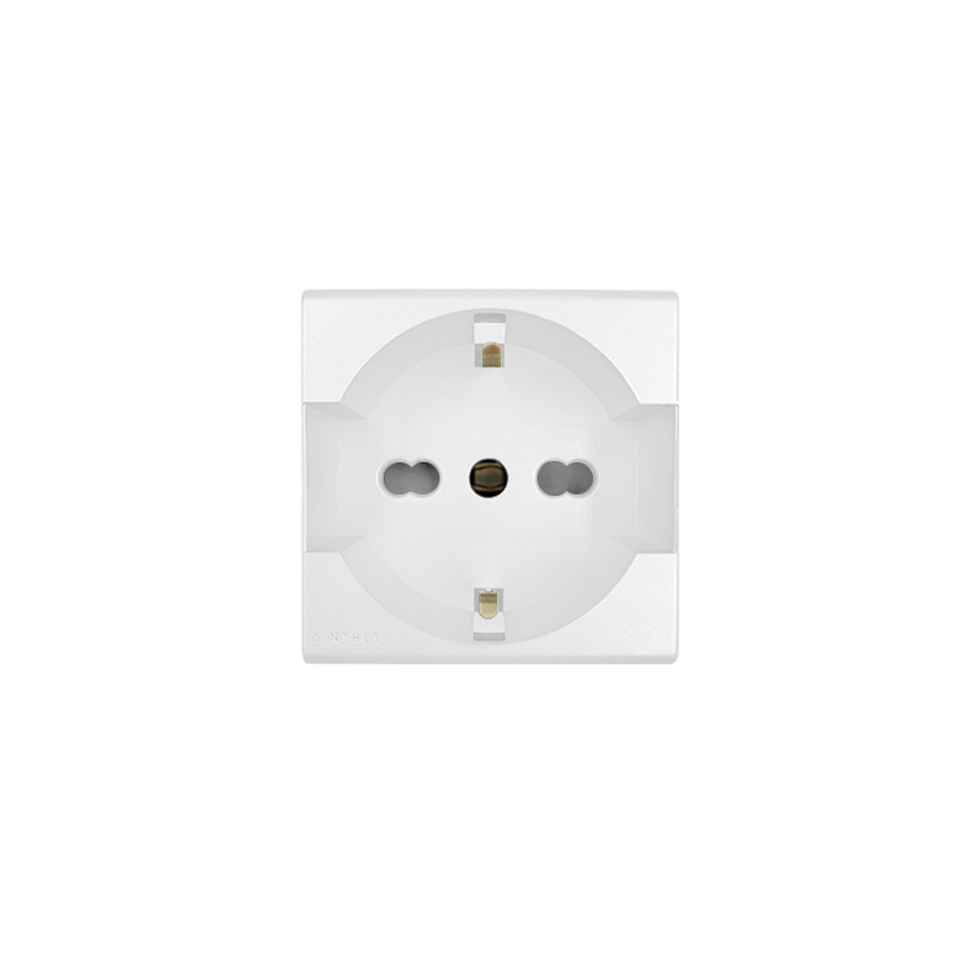 Hembra Schuko Blanco 16A/250V 2P+T S22 223301 — Sinthesi — Sinthesi