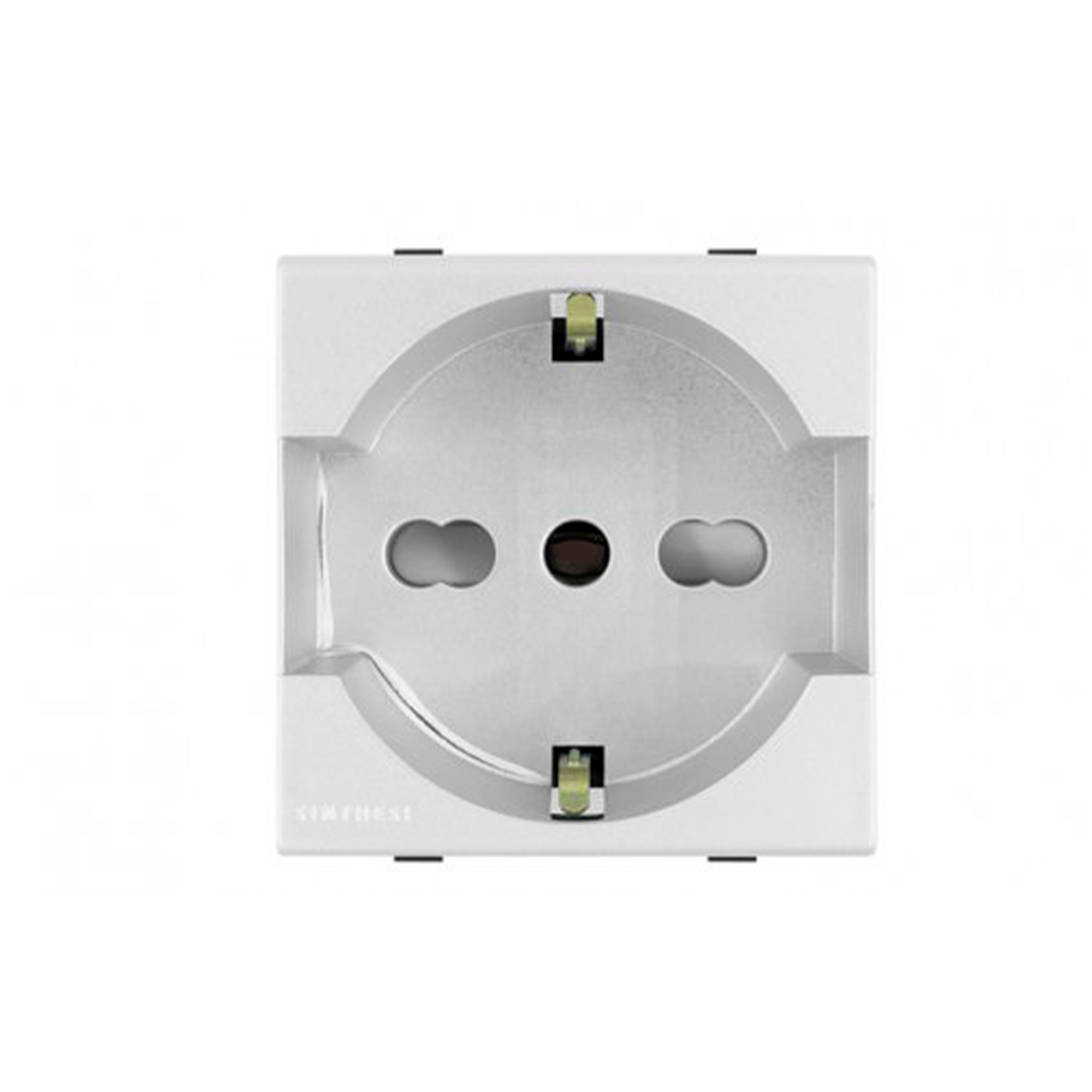 Toma Hembra Modular Schuko 16A 2P+T Magnesio S44 443314 — Sinthesi — Sinthesi