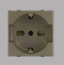 Toma Hembra Modular Schuko 16A 2P+T Arena S44 443313 — Sinthesi — Sinthesi