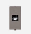 Toma Hembra Modular Grey RJ-11 S22 224003 — Sinthesi — Sinthesi