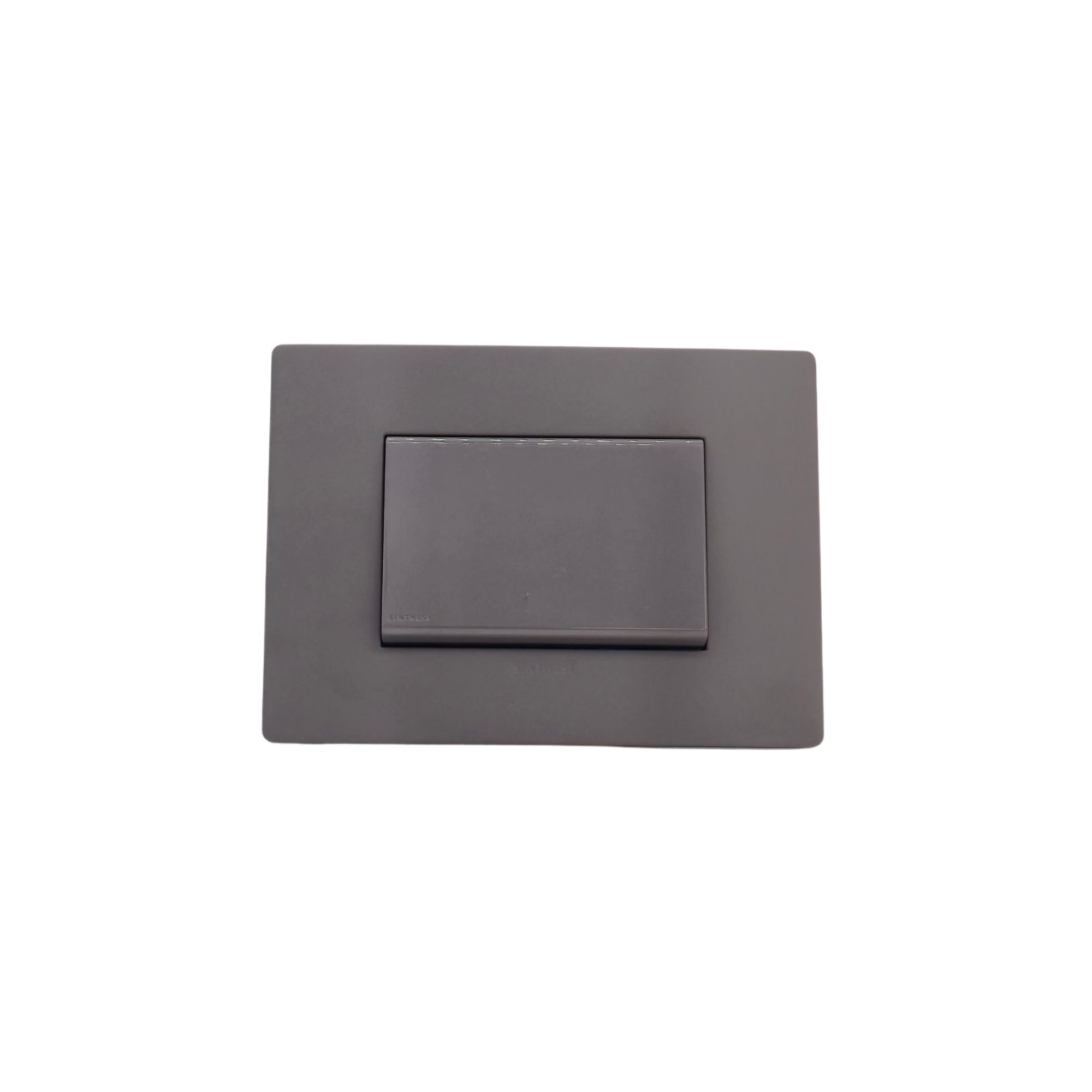 Interruptor 9/12 3 Módulos Teclon Armado S32 Grey Mate-grey 3293350 — Sinthesi — Sinthesi