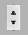 Toma Hembra Modular Euro 15A 127V 2P Magnesio S44 443214 — Sinthesi — Sinthesi