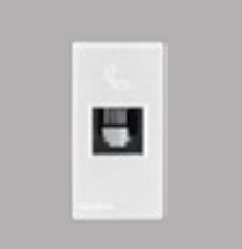 Toma Hembra Modular RJ11 Magnesio S44 444014 — Sinthesi — Sinthesi