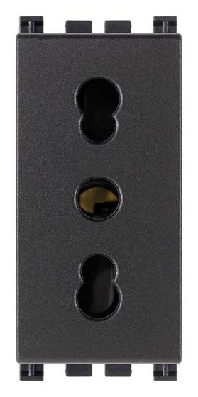 Modulo Enchufe 2P+T 10/16A 1P 19203 — Vimar — Vimar