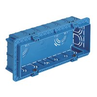 Caja Empotrable Rectangular 6-7 Modulos (Gw 650 Gc). para Mamposteria. Azul V71306 — Vimar — Vimar