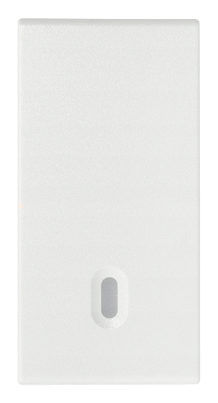 Tecla Intercambiable 1 Modulo. Iluminable. Blanco 19021.B — Vimar — Vimar
