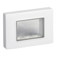 Marco Superficial IP55. 3 Modulos Eikon y Plana. con Tornillos. para Cajas Empotrables? 14943.01 — Vimar — Vimar