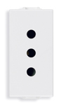 Toma 2P+T 10A P11 Blanco 9201 — Vimar — Vimar