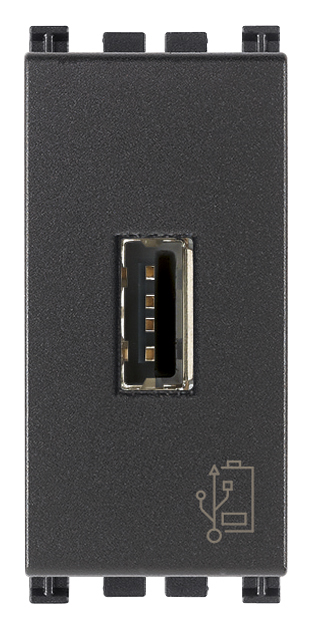 Modulo USB 1P Gris 19292 — Vimar — Vimar