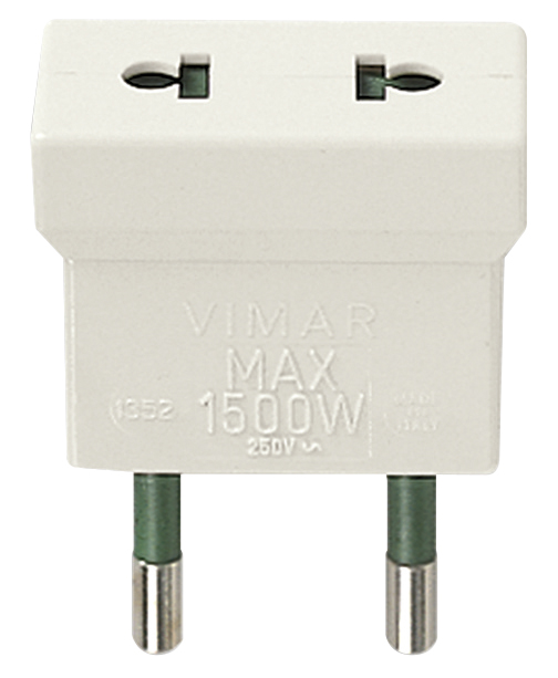 Adaptador S10 - Usa+eu Blanco 01352.B — Vimar — Vimar
