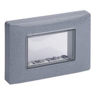 Tapa IP55 3MODULOS con Tornillos Gris Granito 14943.14 — Vimar — Vimar