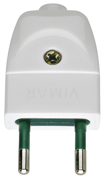 Enchufe Macho Volante 2P Blanco 00200.B — Vimar — Vimar