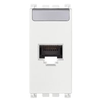 Toma RJ45 con Conector Netsafe. Cat. 6. NO Blindada. Cableado Universal T568A/B 19339.13.B — Vimar — Vimar